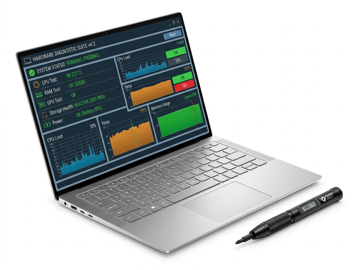 Laptop Repair Diagnostic Suite and Tool